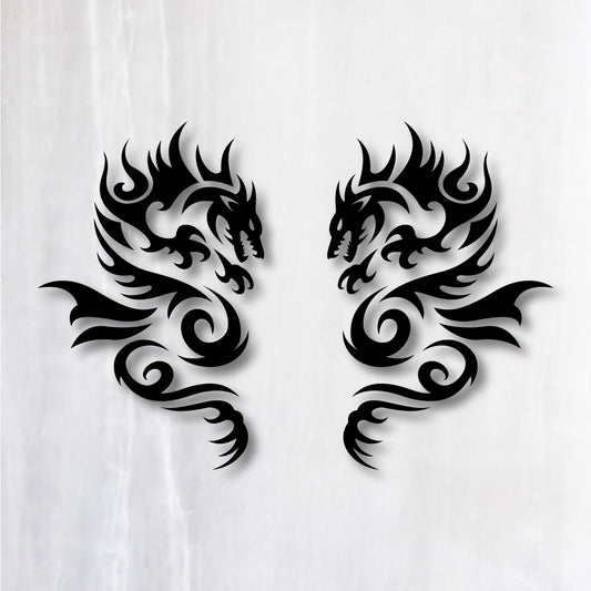 トライバルドラゴン 反転セット《Tribal Dragons》カッティングステッカー