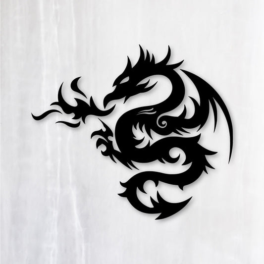 トライバル ドラゴン《Tribal Dragon》カッティングステッカー