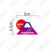 画像をギャラリービューアに読み込む, 富士山 シールステッカー《FUJIYAMA》（超防水・防滴 UVカット 屋外使用可 /S188）
