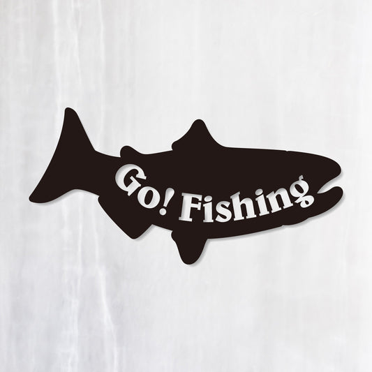 ゴー！フィッシング‼《Go! Fishing》カッティングステッカー