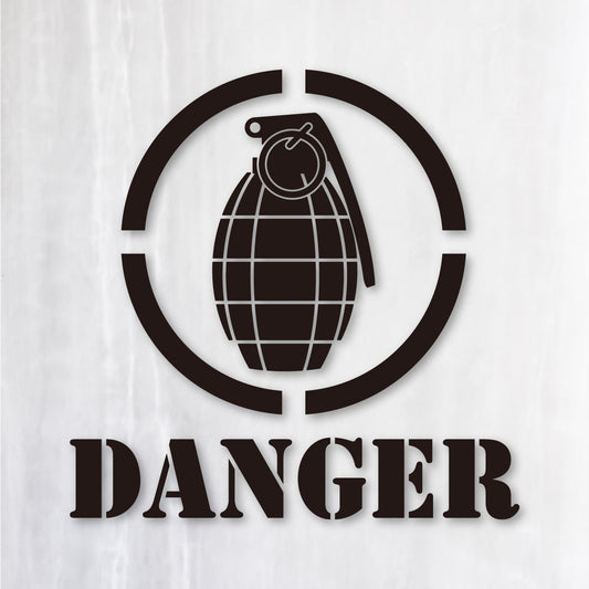 グレネード《GRENADE DANGER》カッティングステッカー