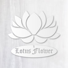 画像をギャラリービューアに読み込む, ロータスフラワー カッティングステッカー《Lotus flower》（超防水・防滴 UVカット 屋外使用可 /C016）
