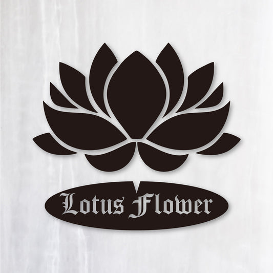 ロータスフラワー《Lotus flower》カッティングステッカー