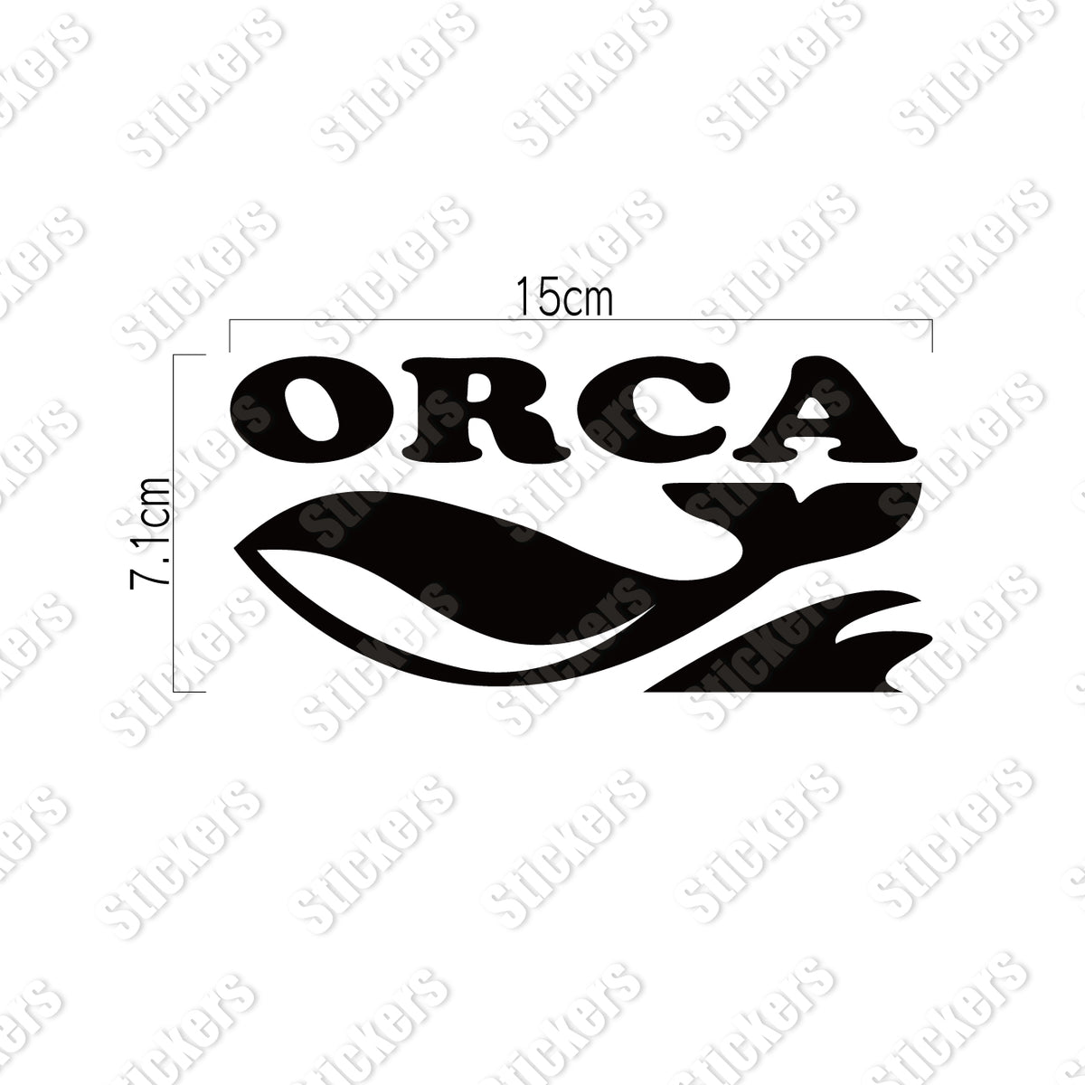 オルカ《ORCA》カッティングステッカー