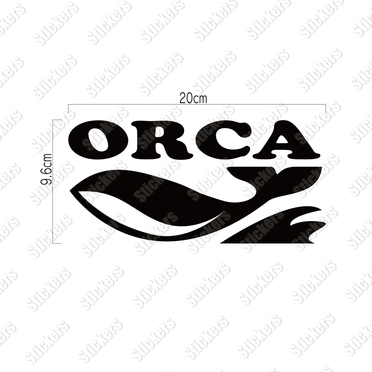 オルカ《ORCA》カッティングステッカー
