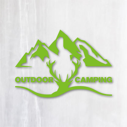 アウトドア キャンピング《OUTDOOR CAMPING》カッティングステッカー マスカット