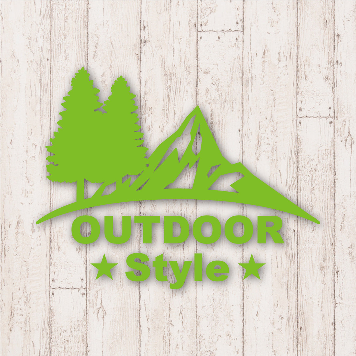 アウトドア スタイル《OUTDOOR STYLE》カッティングステッカー マスカット