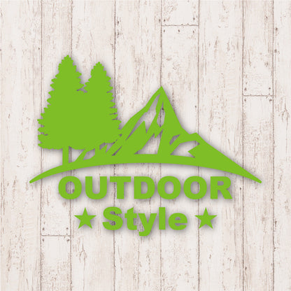 アウトドア スタイル《OUTDOOR STYLE》カッティングステッカー マスカット
