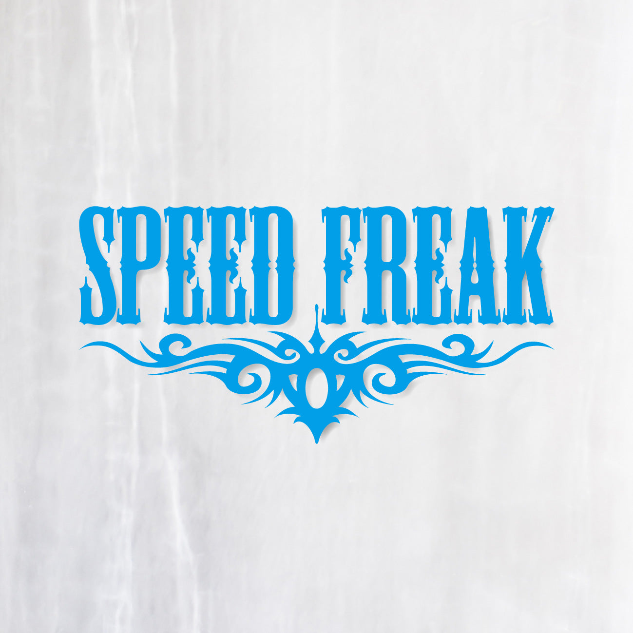 スピードフリーク カッティングステッカー《SPEED FREAK》（超防水・防 