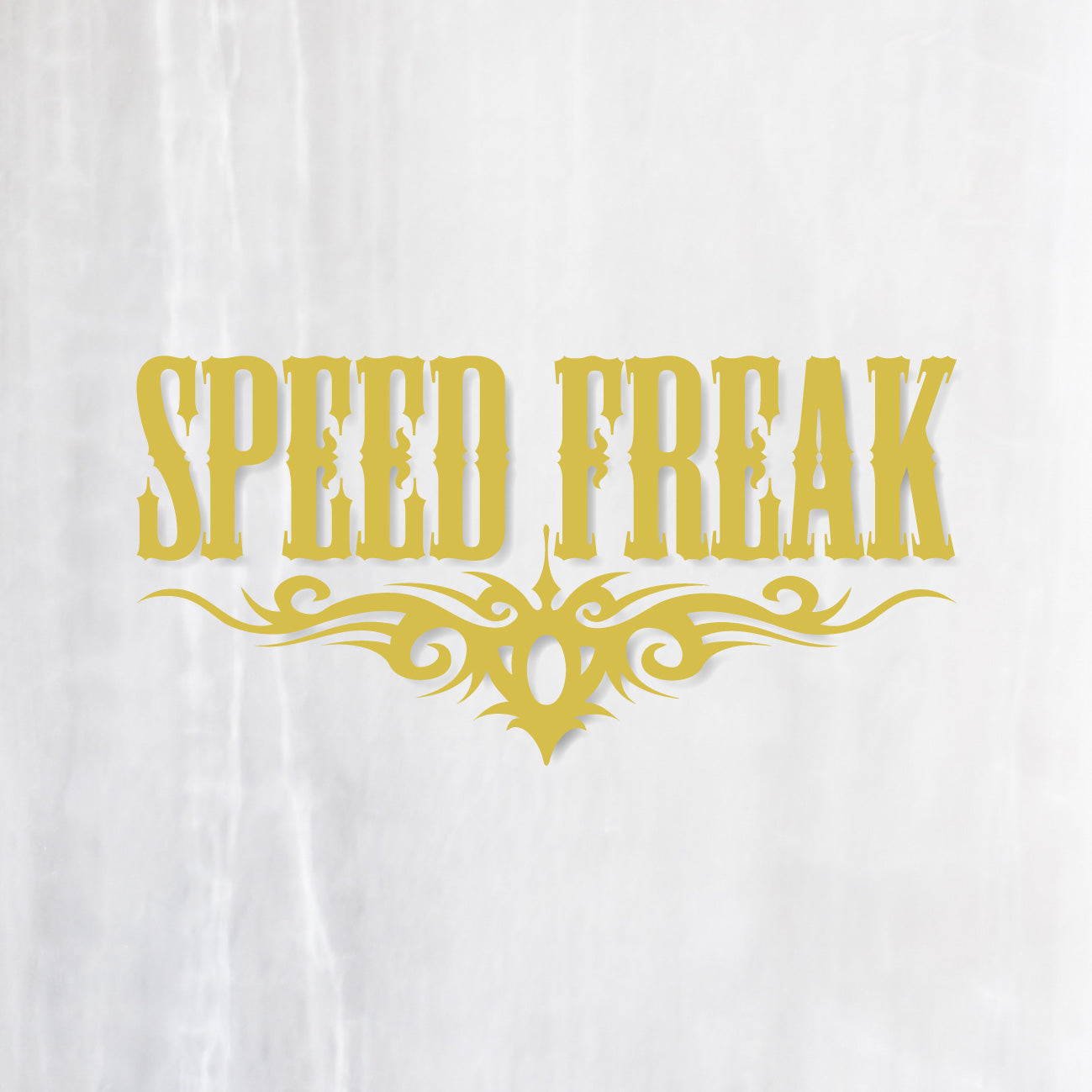 スピードフリーク カッティングステッカー《SPEED FREAK》（超防水・防 