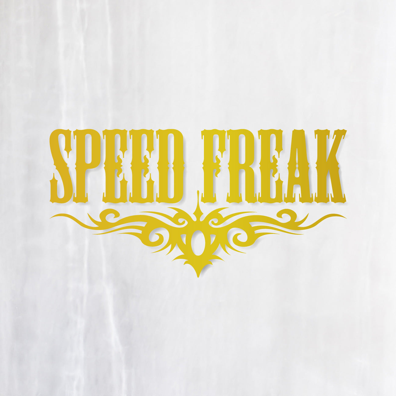 スピードフリーク カッティングステッカー《SPEED FREAK》（超防水・防 