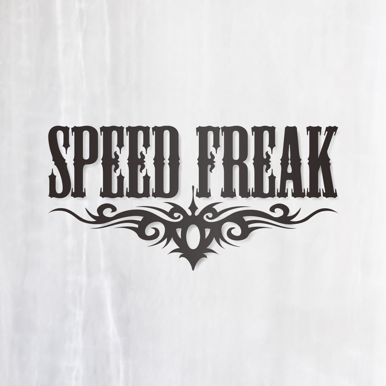 スピードフリーク カッティングステッカー《SPEED FREAK》（超防水・防 