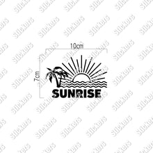 画像をギャラリービューアに読み込む, SUNRISE サンライズ｜カッティングステッカー 超防水・防滴 UVカット 屋外使用可 /C088
