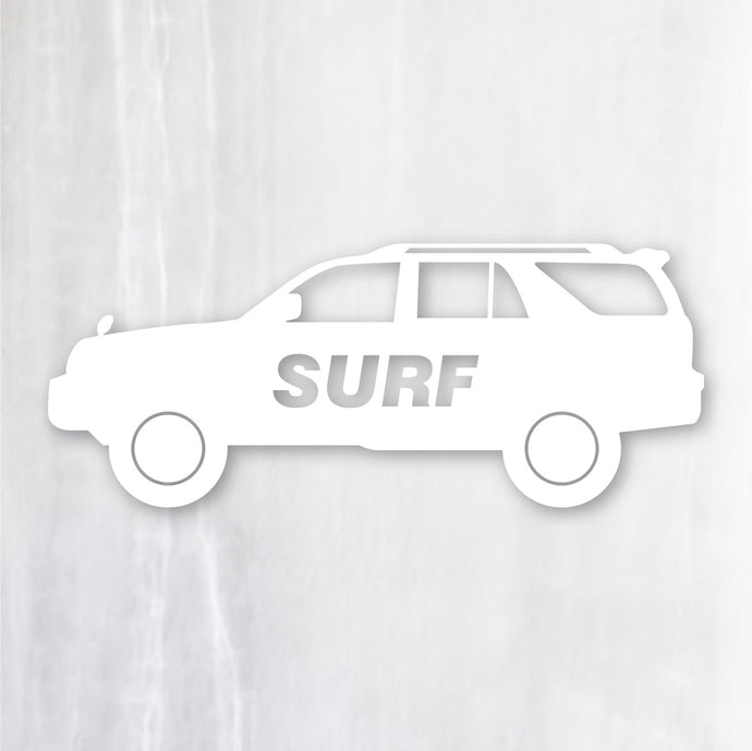 サーフ カッティングステッカー《SURF》（超防水・防滴 UVカット 屋外使用可 /C103）