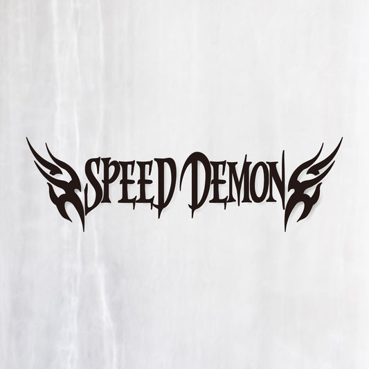 スピードデーモン《SPEED DEMON》カッティングステッカー