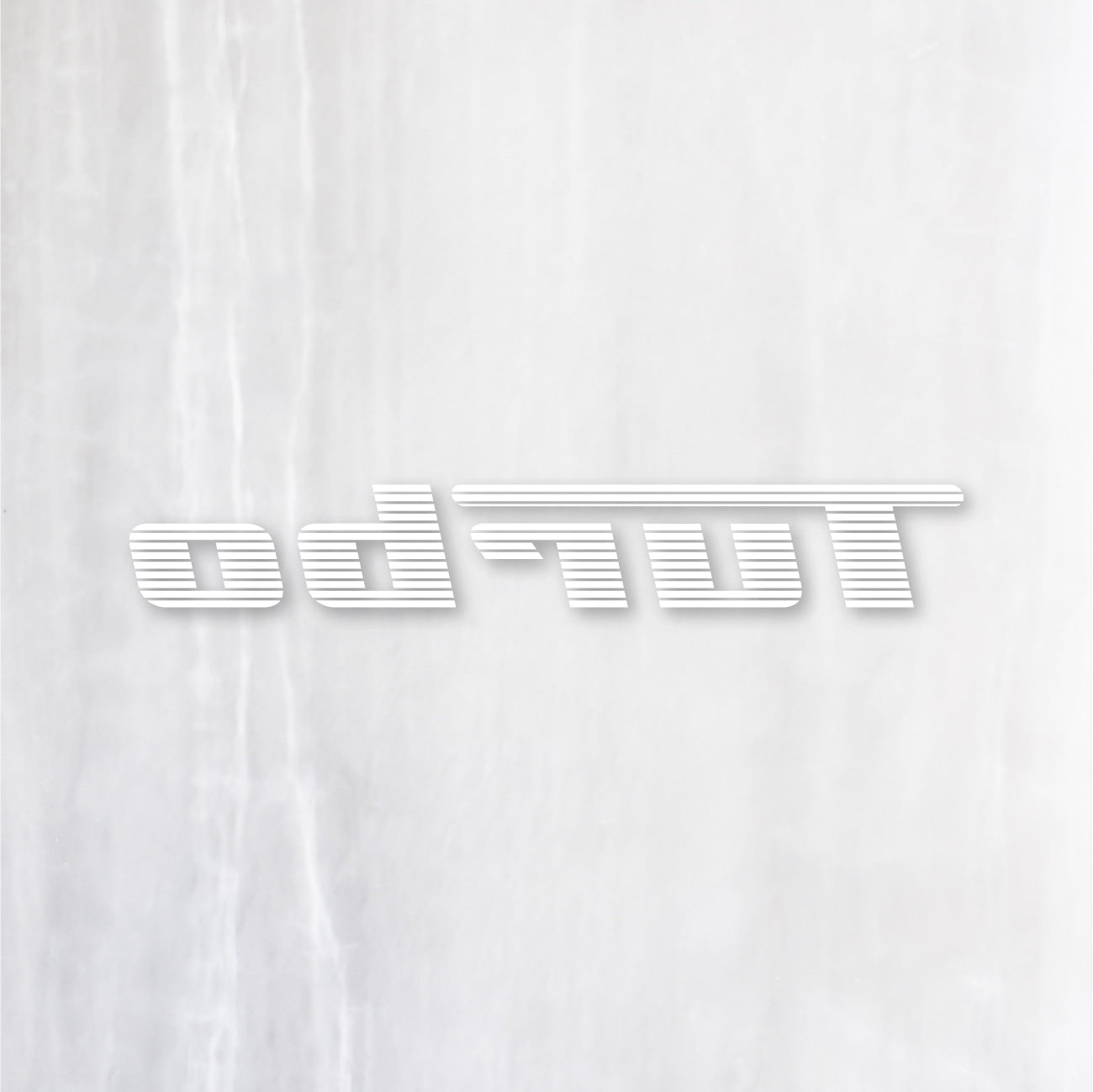 反転カッティングステッカー Turbo / 4x4 OFF ROAD（超防水・防滴 UV