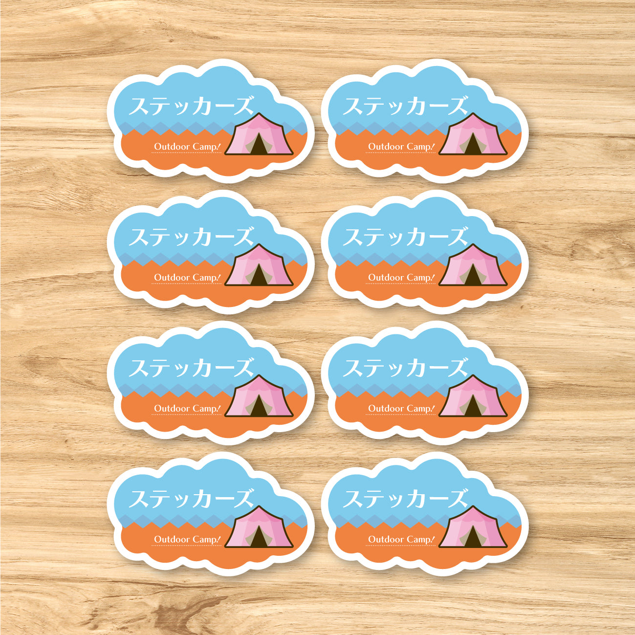 名入れオーダー ❁ 毎回 防水ステッカー