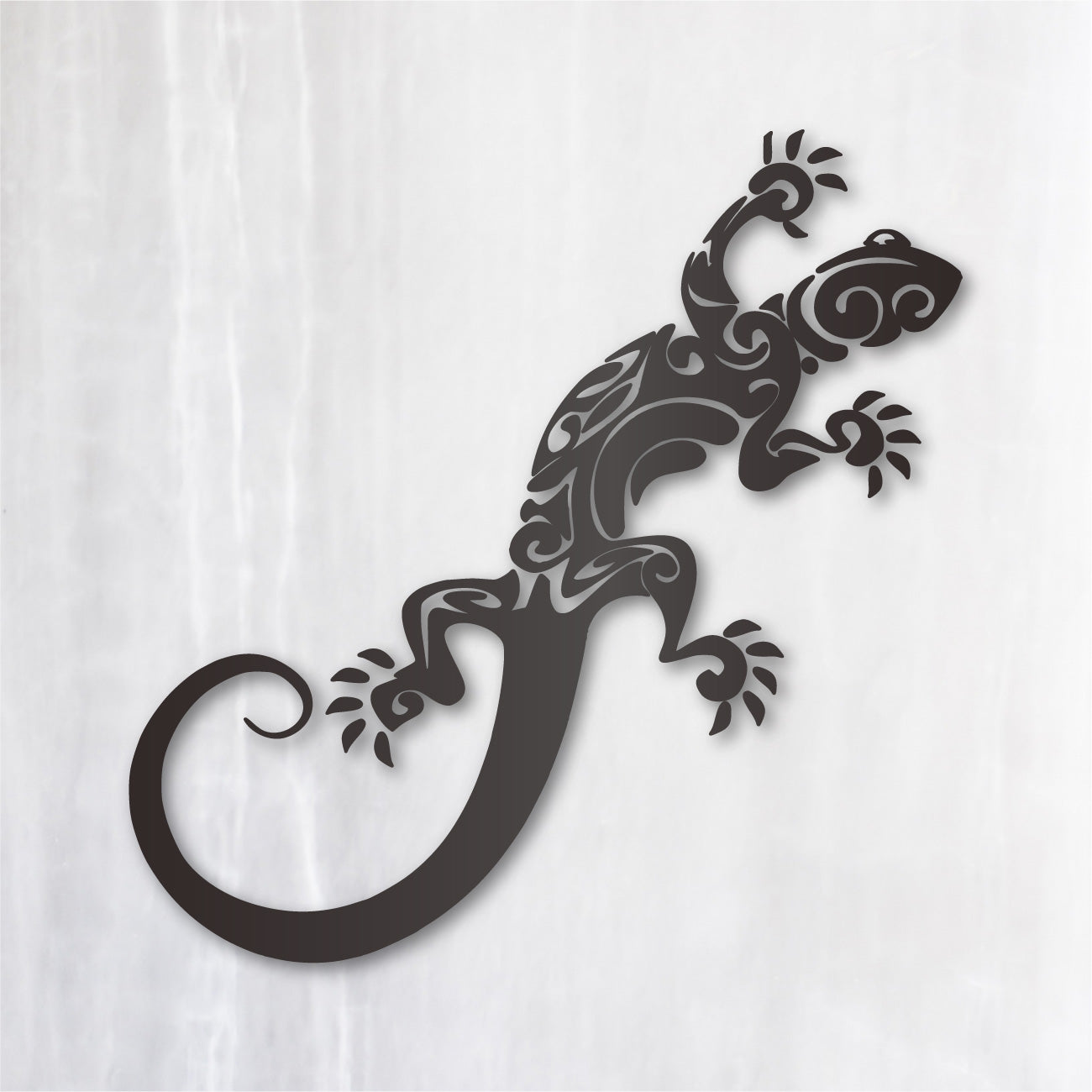 Tribal Lizardトライバル リザード｜カッティングステッカー 超防水