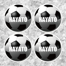 画像をギャラリービューアに読み込む, スポーツボール シールステッカー（名入れOK 超防水・防滴 UVカット 屋外使用可 /S350）
