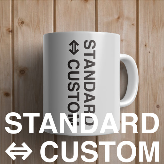 スタンダード⇔カスタム《STANDARD⇔CUSTOM》カッティングステッカー